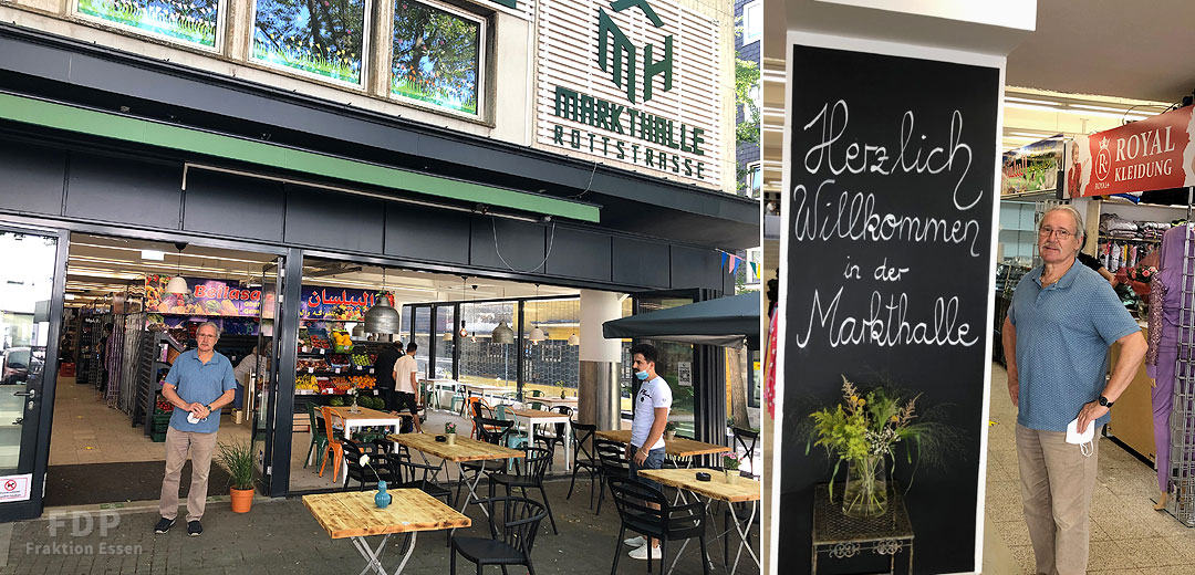 Neue Markthalle in der nördlichen Innenstadt