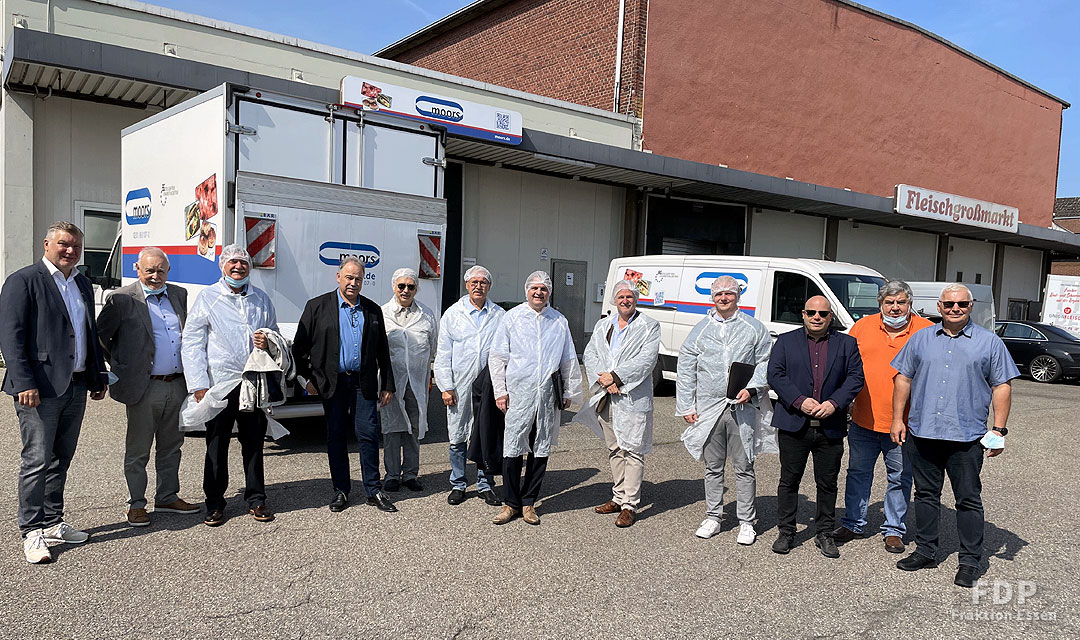 Besuch im Frischezentrum