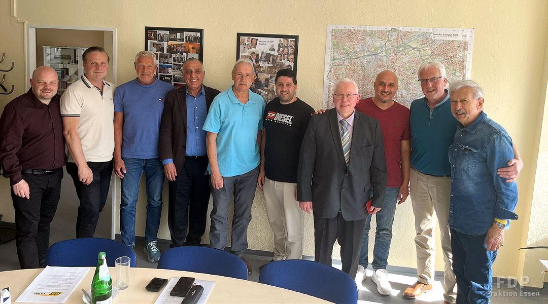 Taxiunternehmer zu Gast